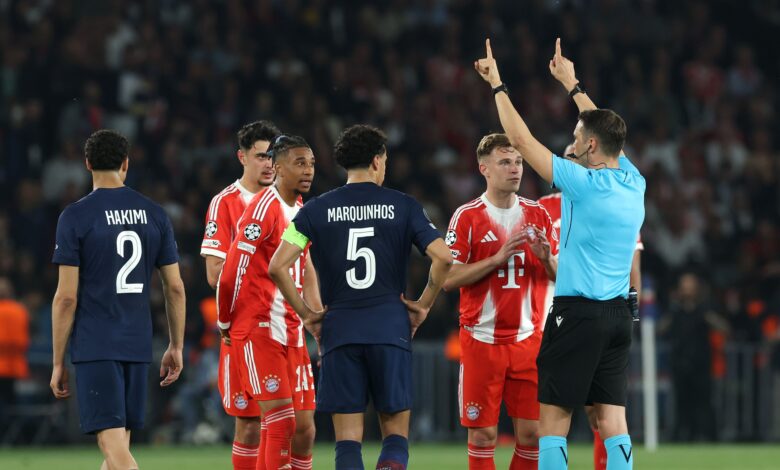 جدل تحكيمي: خبير تحكيمي يوضح ركلة جزاء باريس أمام بايرن