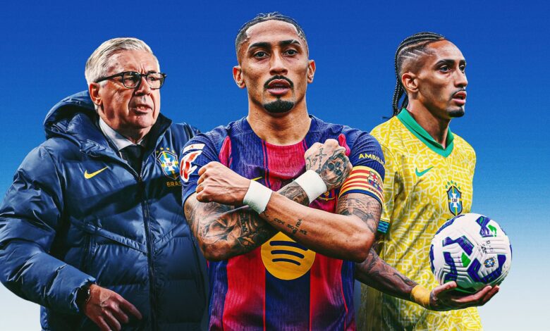 رافينيا يقترب من حلم رونالدينيو.. ذهب مونديالي