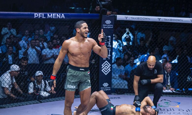 عمر الدفراوي: مشاركة مختلفة في شيكاغو وعين على حزام رابطة المحترفين