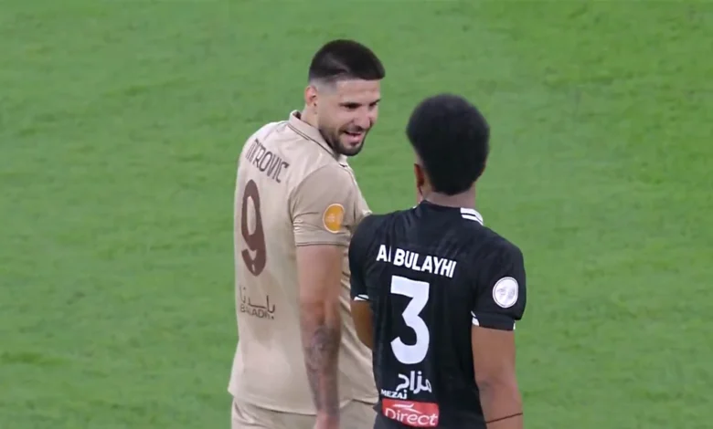 مشادة البليهي وميتروفيتش