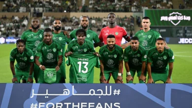 أبطال النخبة يدعمون جالينو بعد إصابته أمام النصر