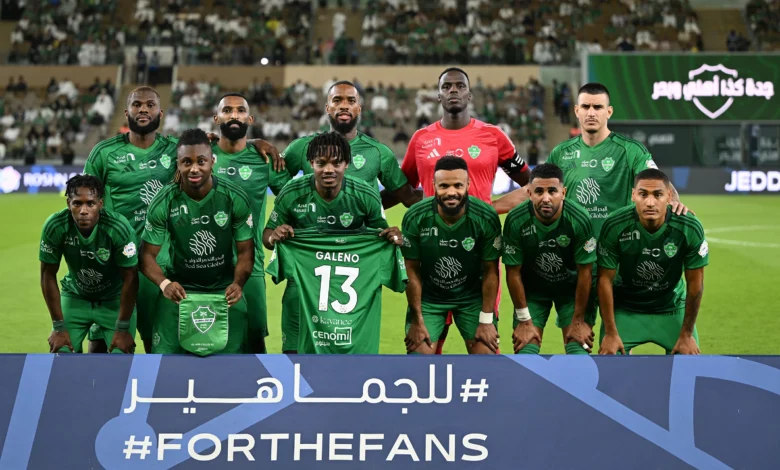 أبطال النخبة يدعمون جالينو بعد إصابته أمام النصر