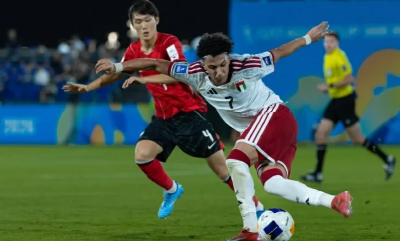 كأس آسيا للناشئين: الإمارات وكوريا الجنوبية 1-1