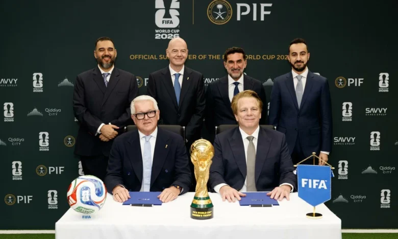 صندوق الاستثمارات العامة داعماً رسمياً لكأس العالم 2026™