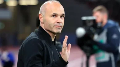 إنييستا يقود جلف يونايتد الإماراتي في تجربته التدريبية الأولى