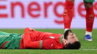 التشخيص المبدئي لمزراوي يضاعف القلق في معسكر المغرب