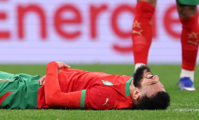 التشخيص المبدئي لمزراوي يضاعف القلق في معسكر المغرب