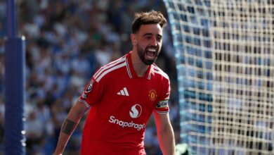 برونو فيرنانديز ينافس ثلاثي آرسنال على أفضل لاعب في إنجلترا