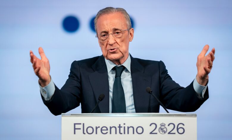فلورنتينو بيريز يواصل قيادة ريال مدريد حتى 2030