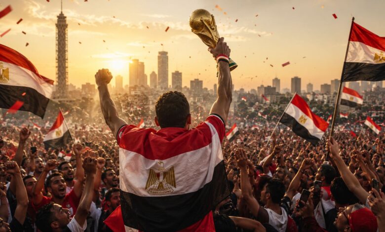 احتفالات منتخب مصر.. لماذا تجاوزت إنجاز المغرب بالمونديال؟