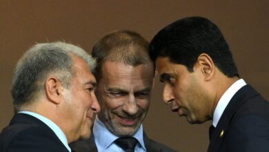 باريس سان جيرمان يوجه ضربة قوية لبرشلونة