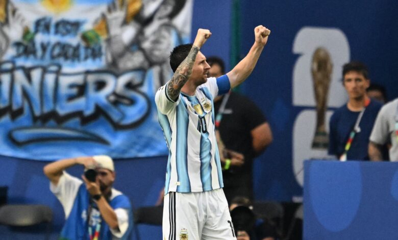 ميسي في كأس العالم: رقمان قياسيان في ليلة واحدة