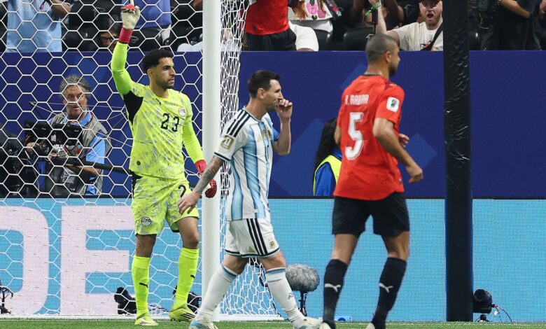 مصطفى شوبير يكشف سر التصدي لركلة جزاء ميسي