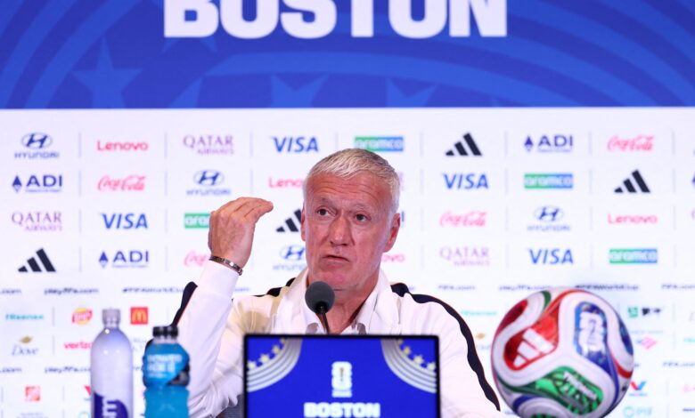 ديدييه ديشامب يأمل بحكم يضاهي مستوى مباراة مصر والأرجنتين