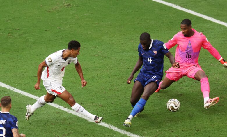 إنجلترا تهزم فرنسا 6-4 في وداع مؤلم لديشامب