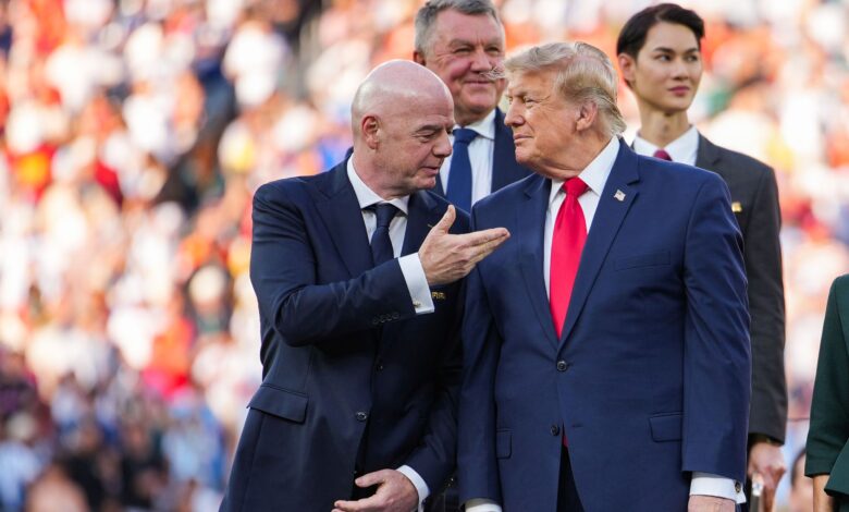 استضافة كأس العالم: ترامب يفاجئ إنفانتينو بطلب أمريكي جديد