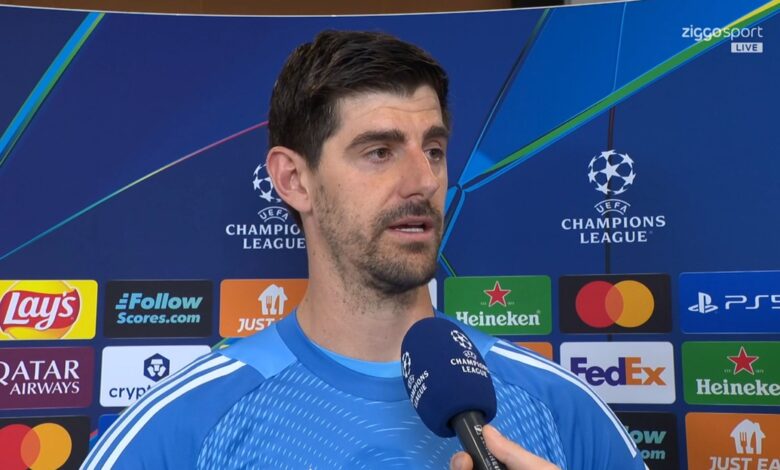 كورتوا يطمئن جمهور ريال مدريد قبل انطلاقة الموسم
