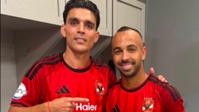 محمد مجدي أفشة لاعب الأهلي