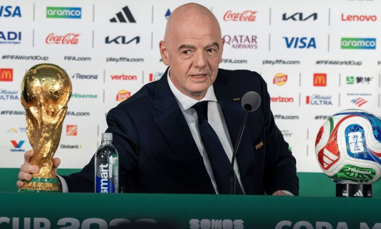 كأس العالم 2026.. كابوس إنفانتينو بسبب مدفوعات المدن