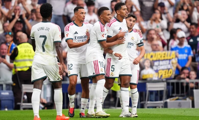 ريال مدريد يستعرض عضلاته أمام مالاجا برباعية نظيفة