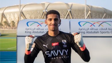 حارس الهلال السابق أحمد أبو راسين