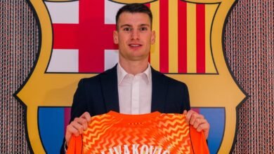 ليفانكوفيتش حارس برشلونة