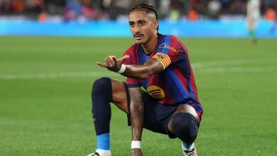 رافينيا يعود إلى برشلونة.. والاتحاد البرازيلي يوضح الإصابة