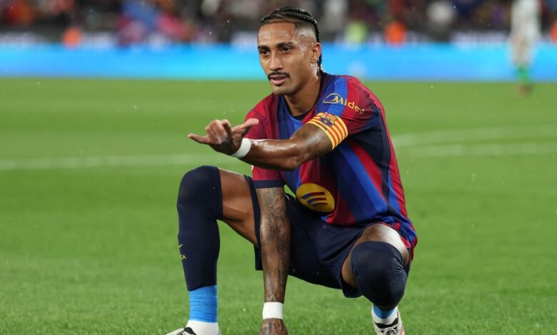 رافينيا يعود إلى برشلونة.. والاتحاد البرازيلي يوضح الإصابة