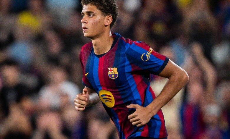 حمزة عبد الكريم يوجه رسالة نارية بعد أول ظهور مع برشلونة