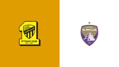 تذاكر مباراة الاتحاد والعين في دوري أبطال آسيا للنخبة: الأسعار