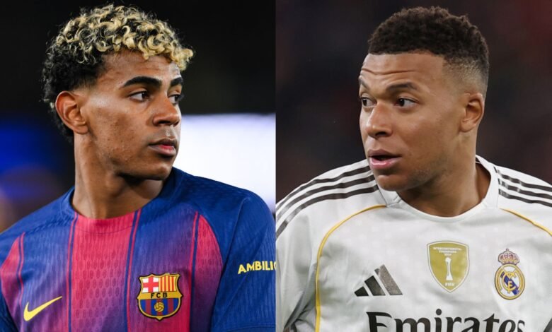 كلاسيكو ريال مدريد وبرشلونة.. يامال أم مبابي؟