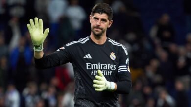 غياب كورتوا.. ريال مدريد يعلن الغياب عن الكلاسيكو