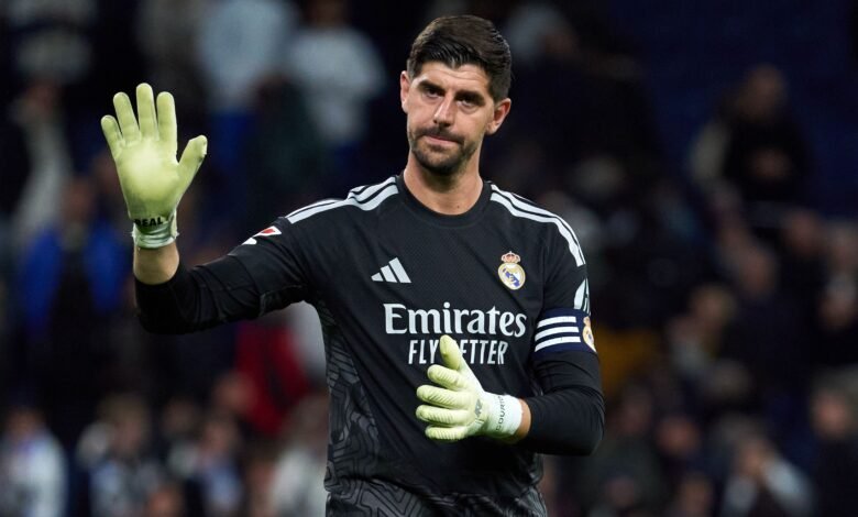 غياب كورتوا.. ريال مدريد يعلن الغياب عن الكلاسيكو
