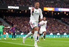 مبابي يتقدم للريال بعد شوط أول مثالي في الكلاسيكو
